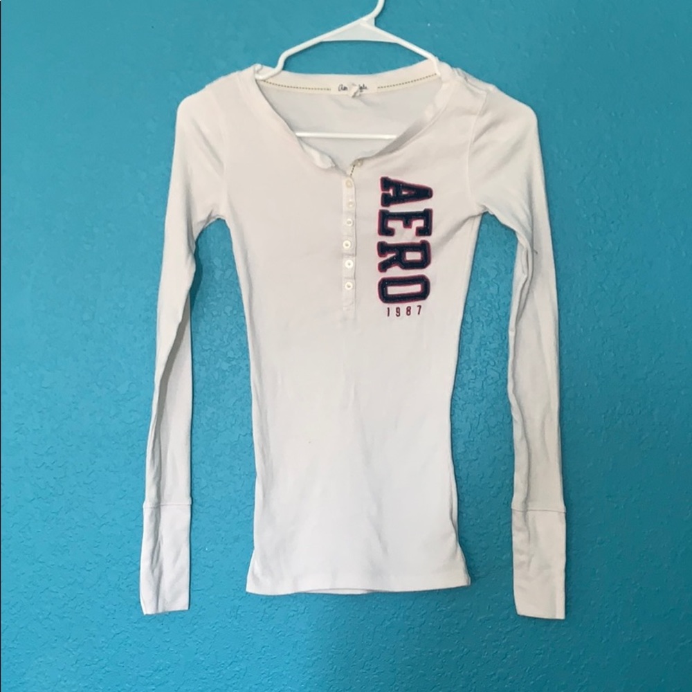 Aeropostale white Long sleeve